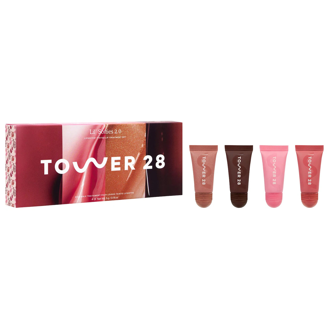 Sobre pedido: Tower 28 Beauty  Mini Lil' Softies LipSoftie Lip Treatment Set